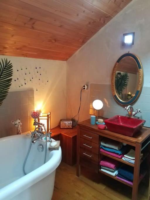 Chambres Et Coin Repas Coco Eco Bédouès Eksteriør bilde